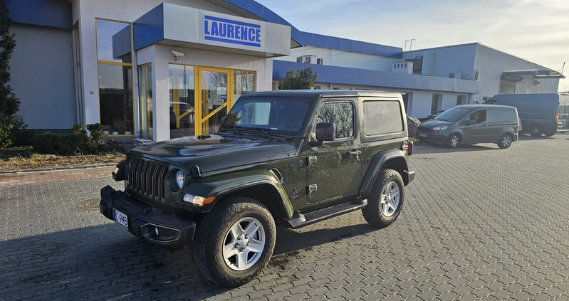 Jeep Wrangler cena 145000 przebieg: 33000, rok produkcji 2021 z Grudziądz małe 137